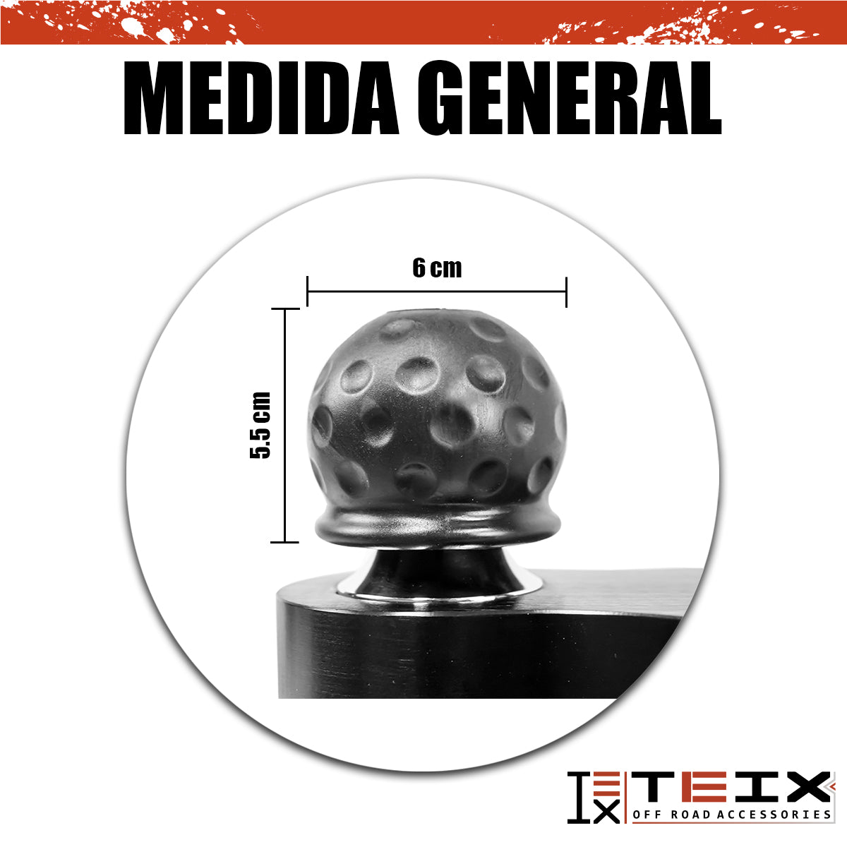 CAPUCHA PROTECTOR PARA BOLA DE 2" TEIX