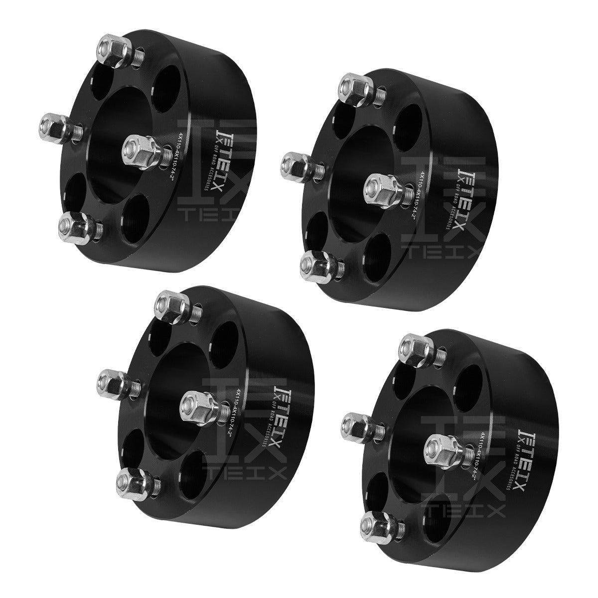 Kit Espaciadores 4/110 2pLG Yamaha Wolverine 450 2006-2010 (SIN CENTRO)