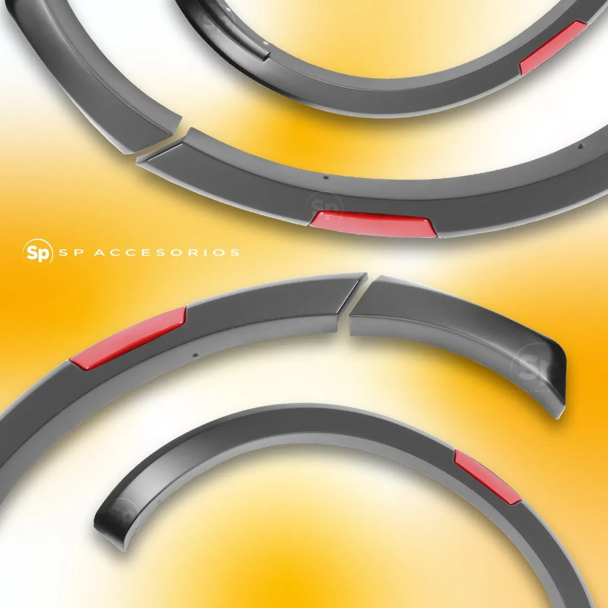 Cantoneras Vistas Roja Nissan Np300 Frontier 21+ Linea Nueva