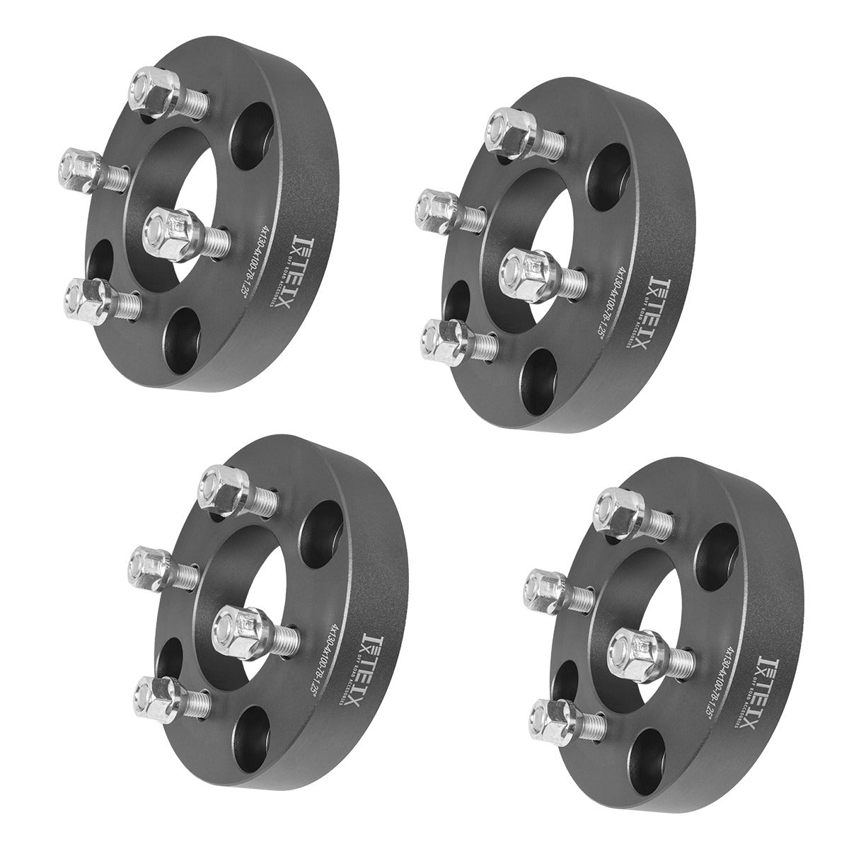 Adaptador Gris Vocho 4x130 A 4x100 Teix 4 Birlos