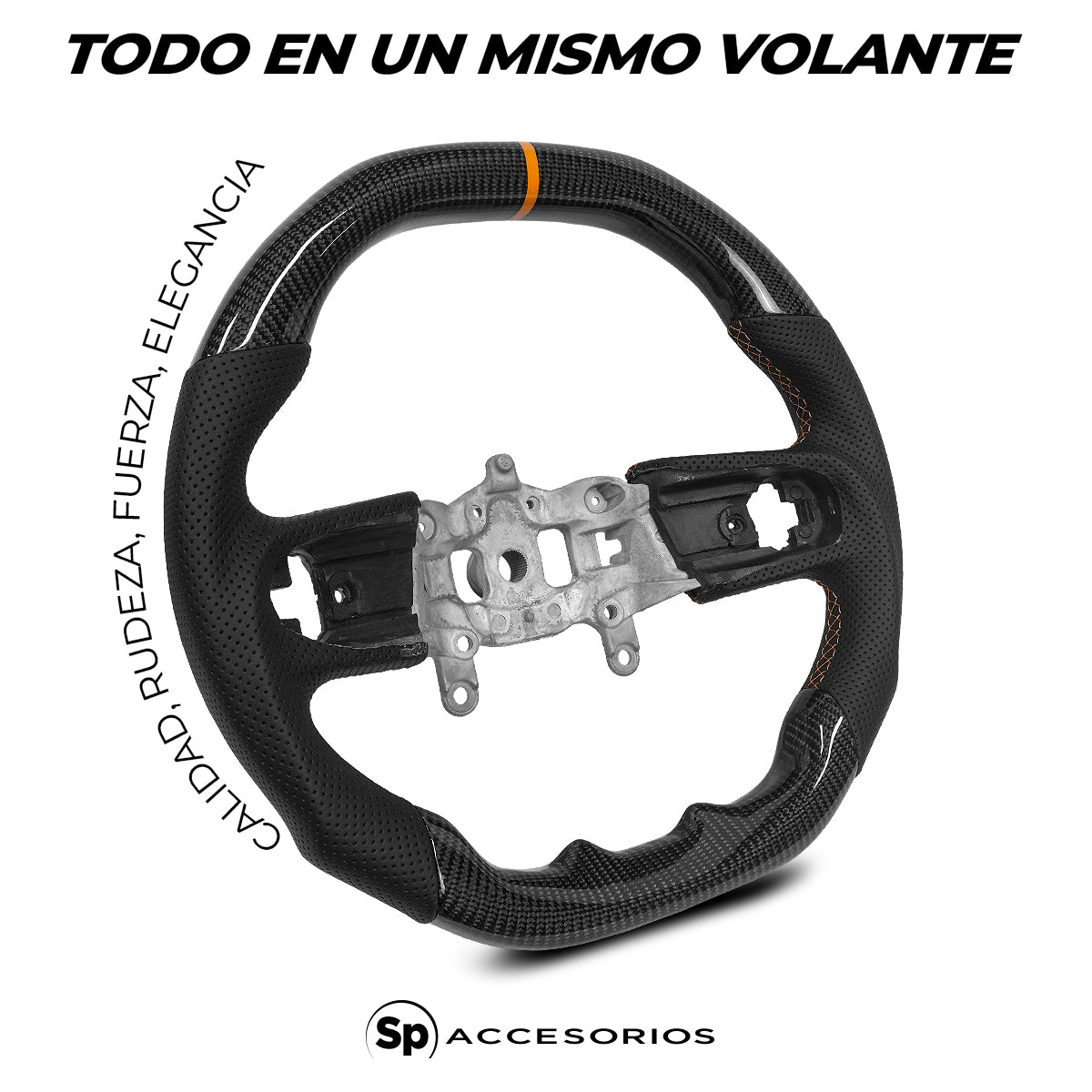 Volante Jeep JL Color Naranja 2019-2025