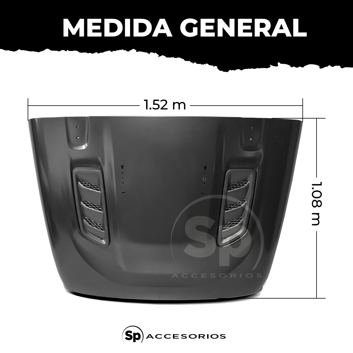 COFRE METALICO RUBICON PARA JEEP WRANGLER JL 2018-2024 Y JEEP GLADIADOR JT 2019-2024