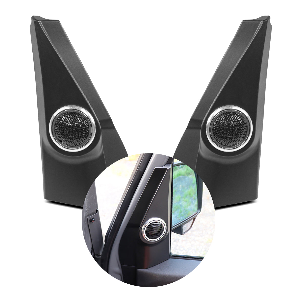 KIT DE MONTAJE BOCINA DE PILAR PARA SUZUKI JIMNY 2019 - 2024