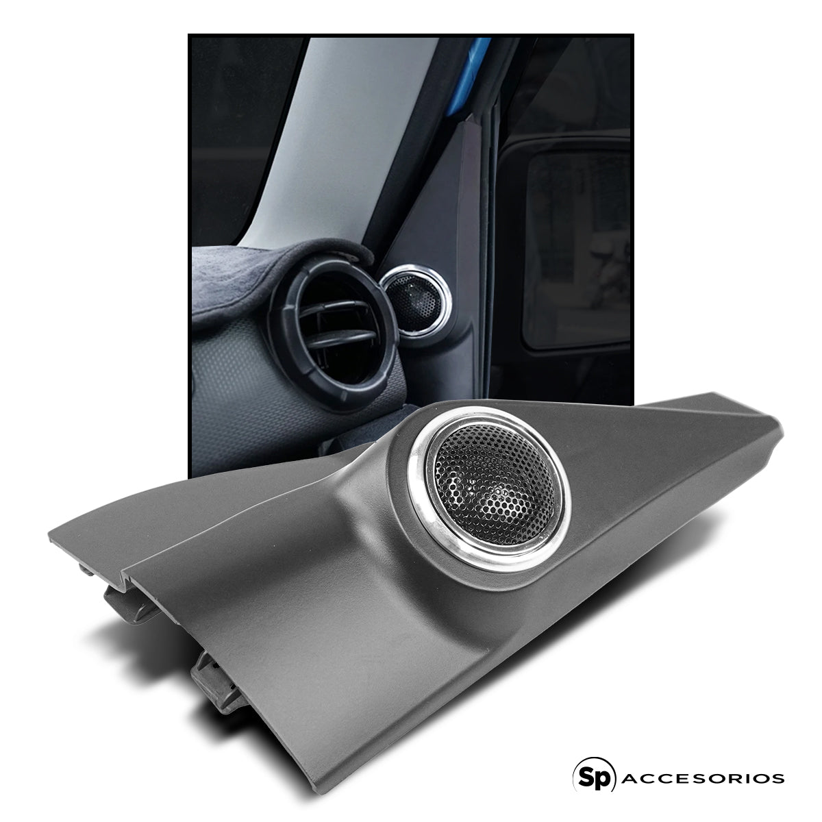 KIT DE MONTAJE BOCINA DE PILAR PARA SUZUKI JIMNY 2019 - 2024