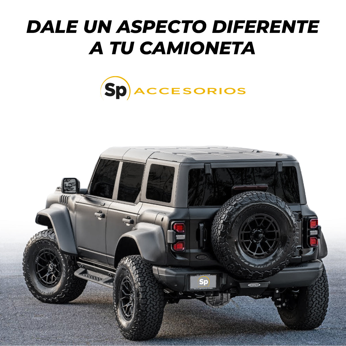 PAR DE CALAVERAS LED PARA FORD BRONCO 2019 - 2024