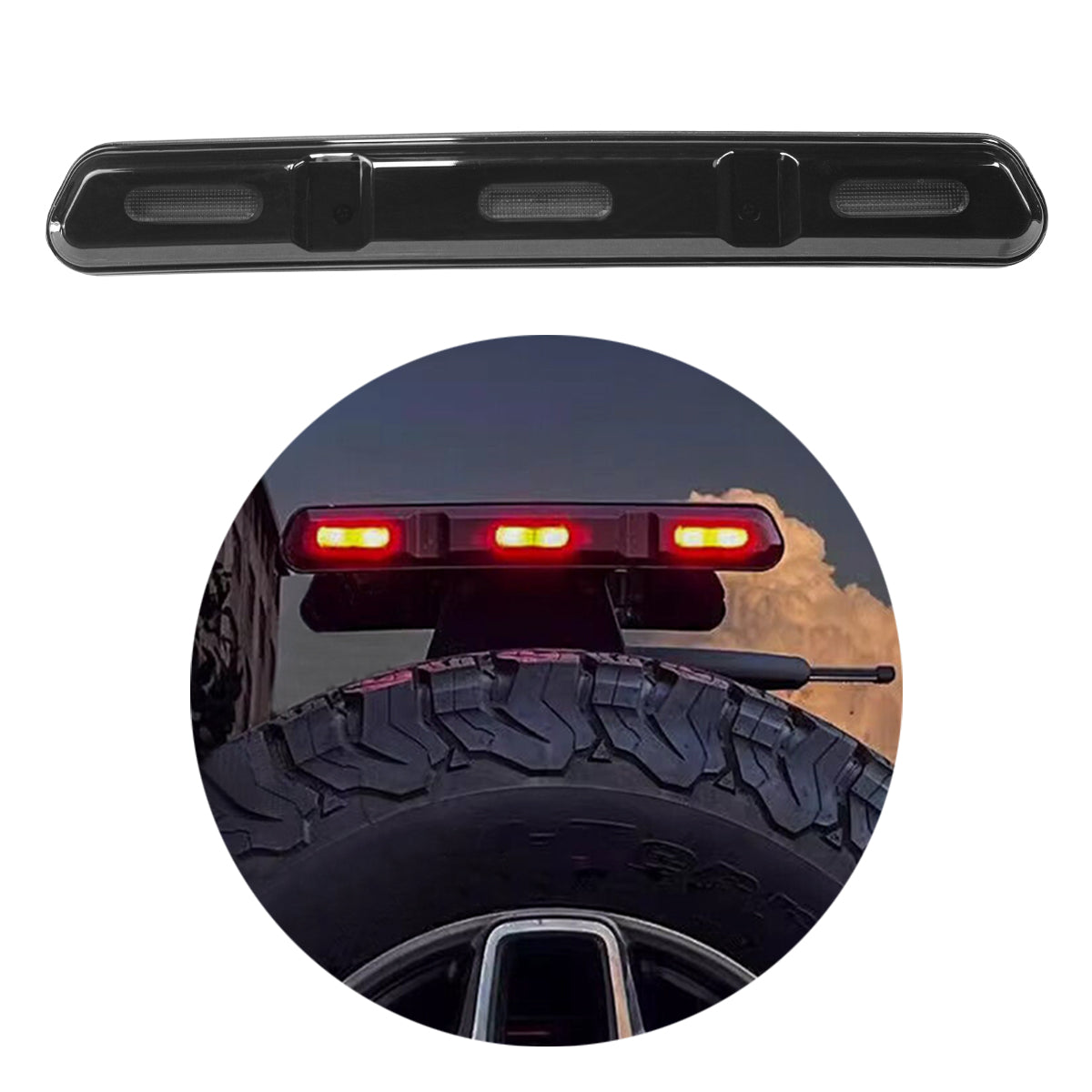 LUZ LED STOP DE MONTAJE ALTO PARA FORD BRONCO 2019-2024