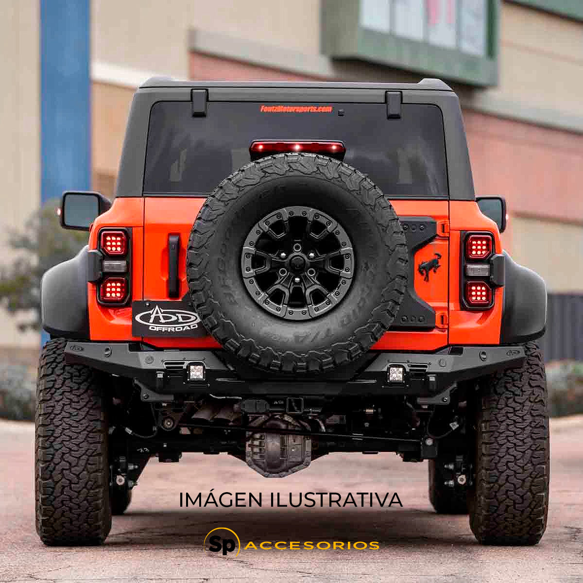 LUZ LED STOP DE MONTAJE ALTO PARA FORD BRONCO 2019-2024