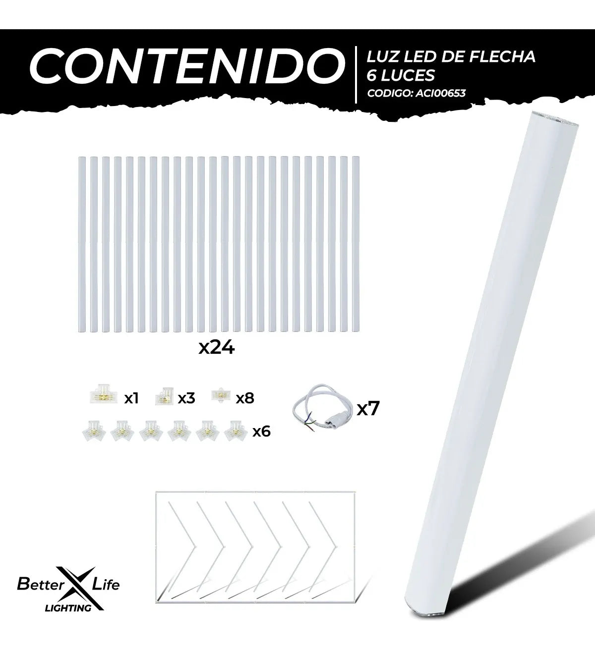 Luz Para Techo Better Life 480w Led Blanco 483.5x244.7cm