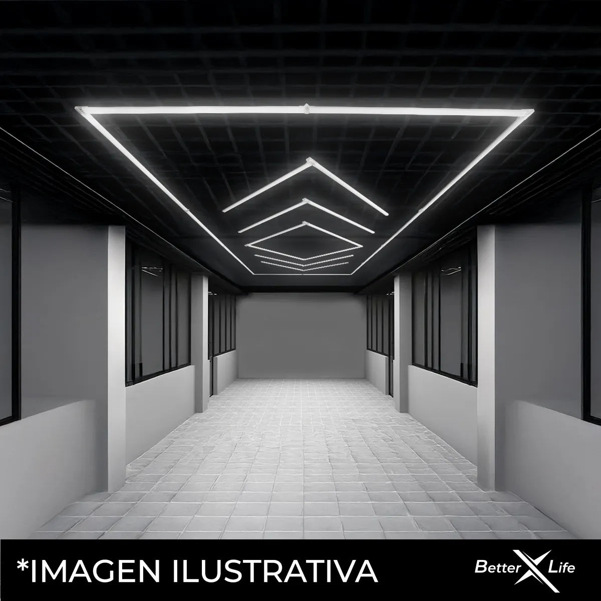 Lampara Para Techo De 480w 483.5x244.7cm BetterLife