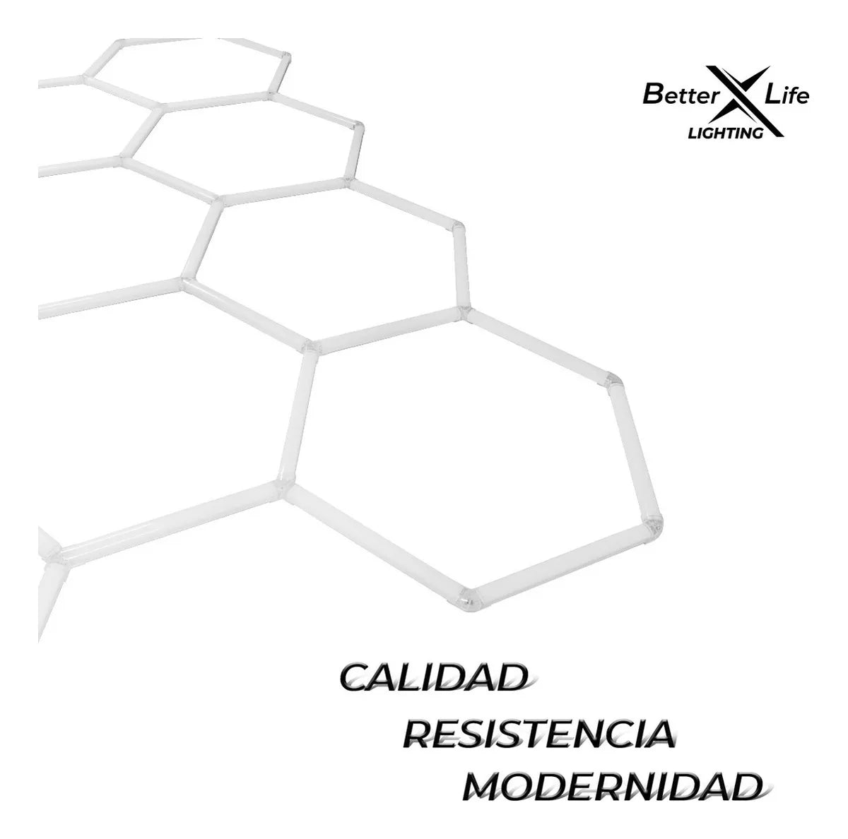 Luz Led Para Techo Better Life Hexagonal 368w 226.5x311.8cm