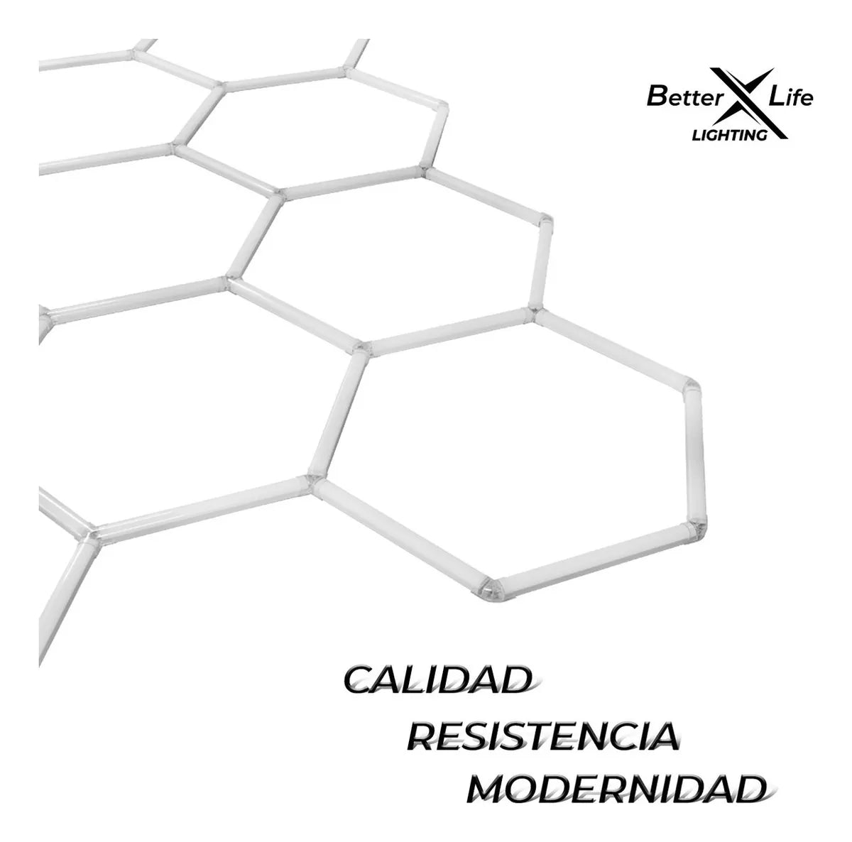 Lampara Para Techo De 480w Hexagonal De 427.4x226.5cm