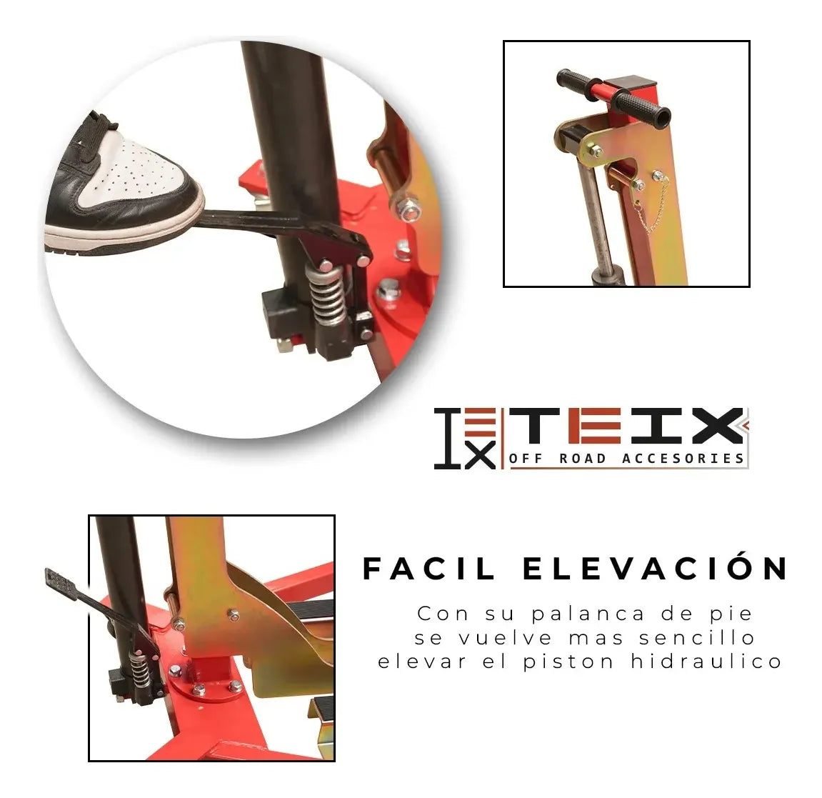 Elevador De Motocicleta Tipo D Proposito 500kg Off Road