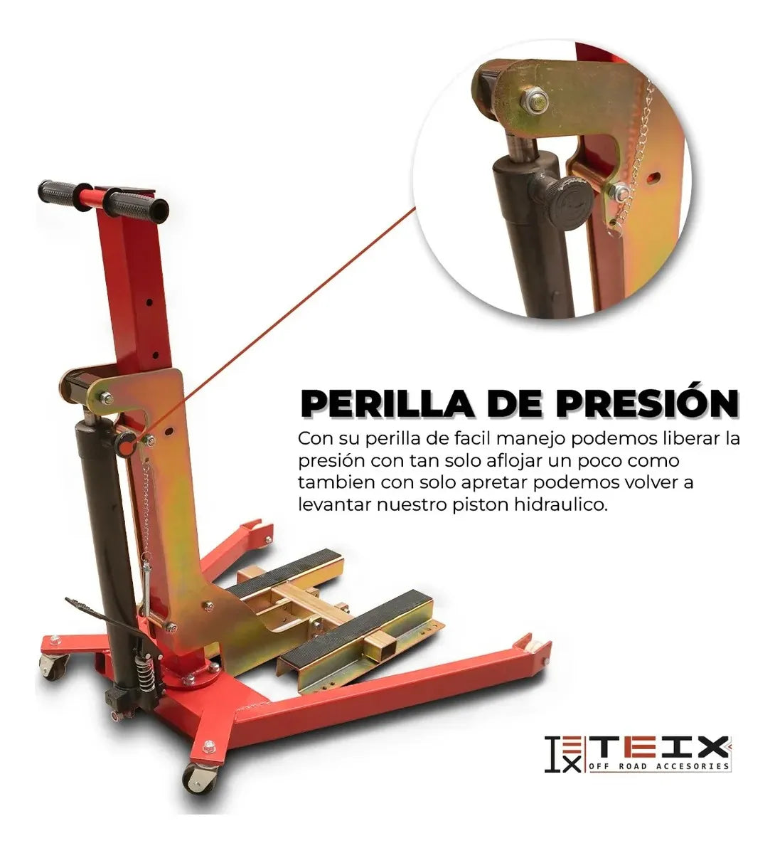 Elevador De Motocicleta Tipo D Proposito 500kg Off Road