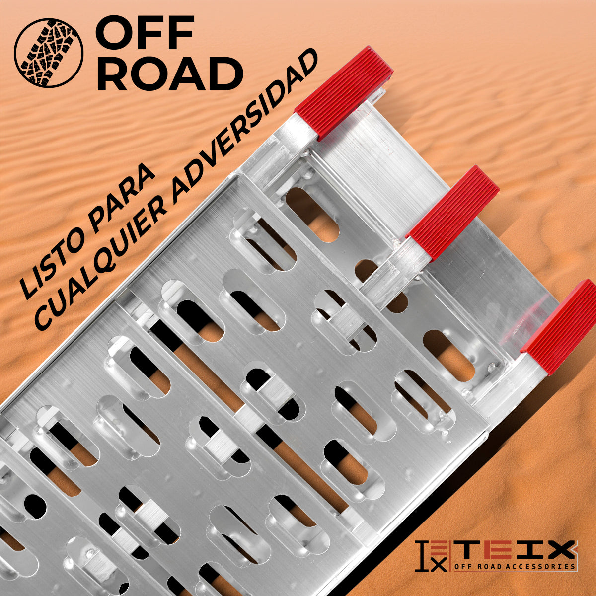 RAMPA PLEGABLE TEIX ATV Y MOTO 226CM X 30.5 340KG (ALUMINIO) AB1