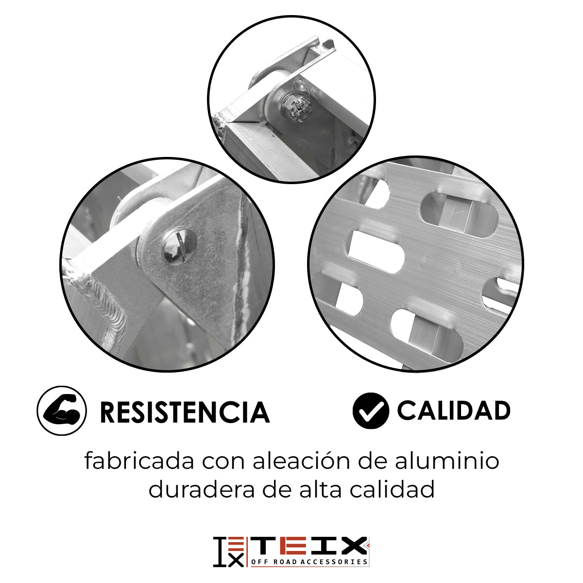 RAMPA PLEGABLE TEIX ATV Y MOTO 226CM X 30.5 340KG (ALUMINIO) AB1