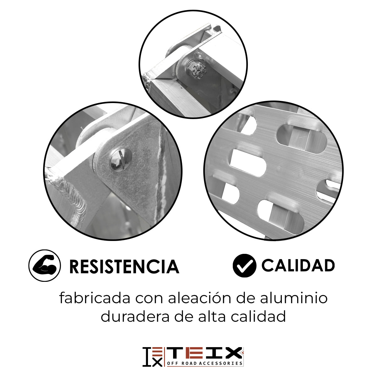 RAMPA PLEGABLE TEIX ATV Y MOTO CON BASE SOPORTE 226X30.5 680KG (ALUMINIO) AB2