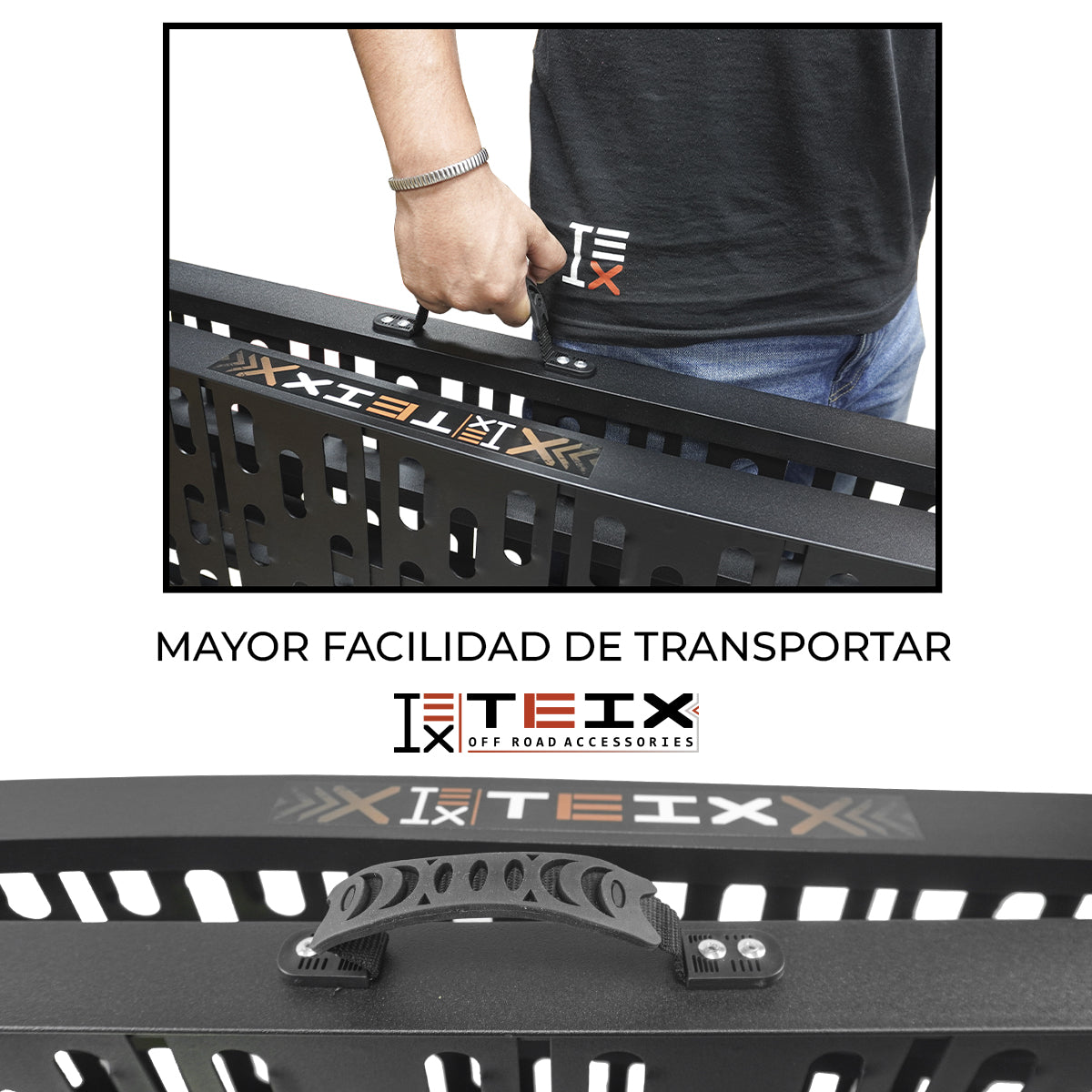 RAMPA PLEGABLE TEIX ATV Y MOTO 226X30.5 340KG (NEGRA) AB2