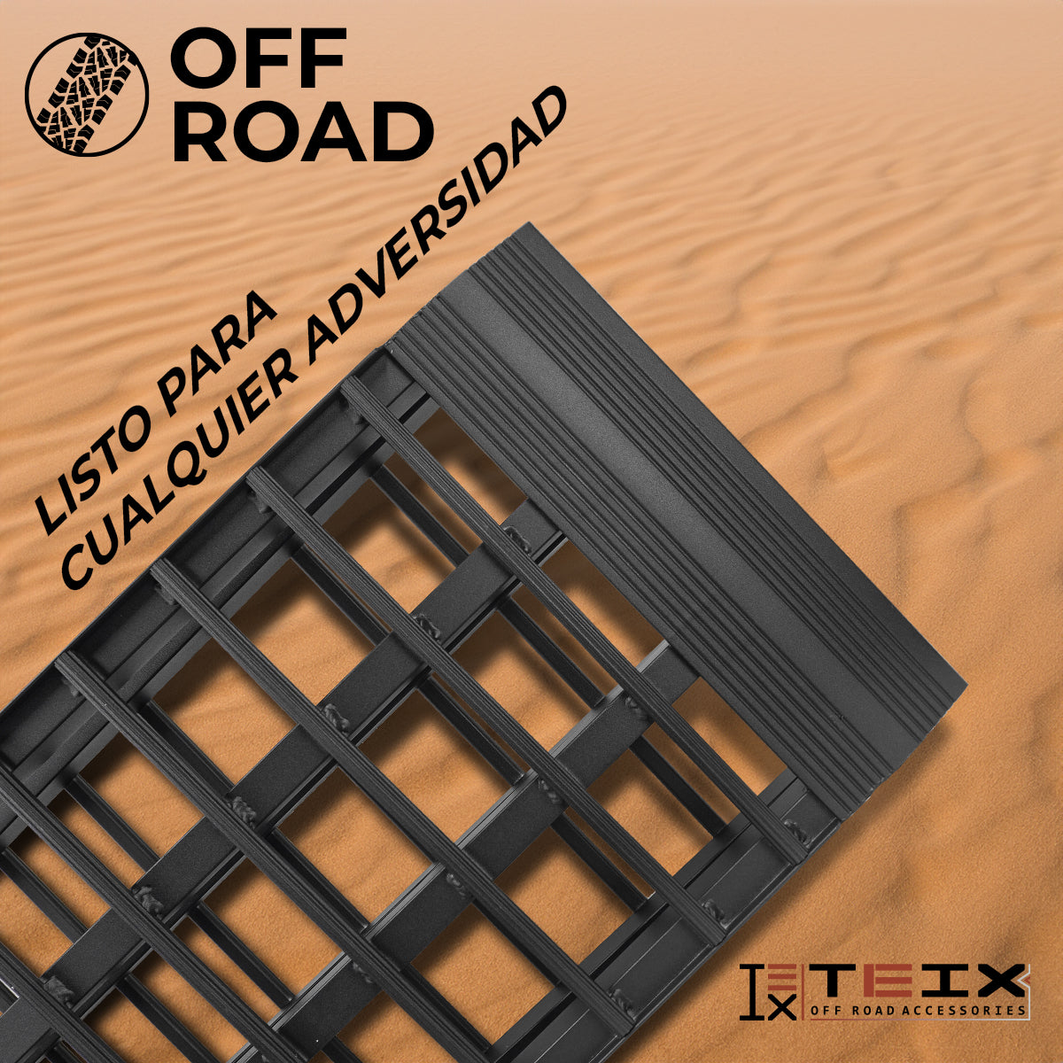 RAMPA PLEGABLE ALUMINIO PARA MOTO CUATRIMOTO RZR CAN AM 680KG 238X45 NEGRA AB6