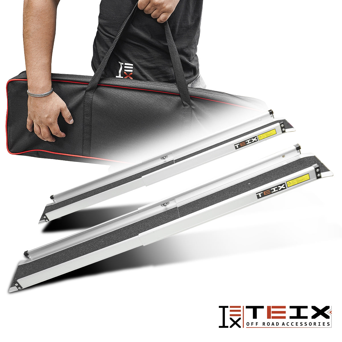 RAMPA SILLA RUEDAS TELESCOPICA 272KG (PAR)