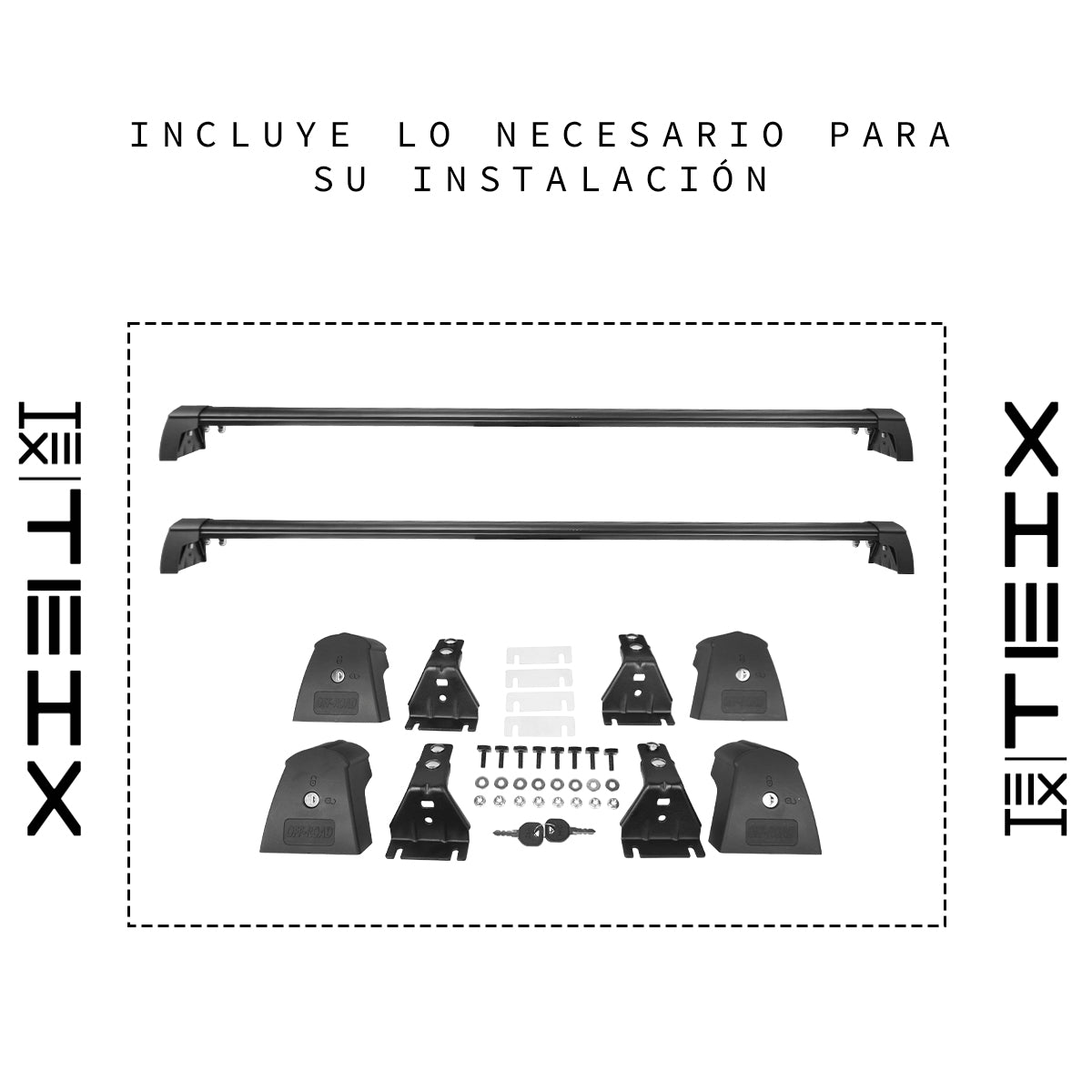BARRAS TRANSVERSALES UNIVERSALES POWER -X MID SIZE