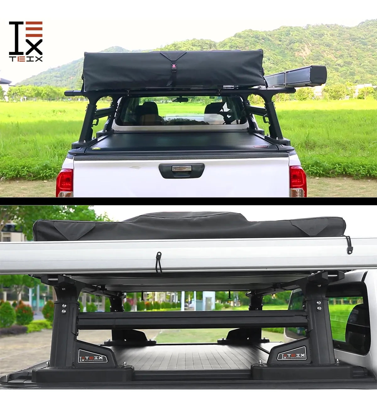Bed Rack Tipo X Para Full Size Teix Off Road