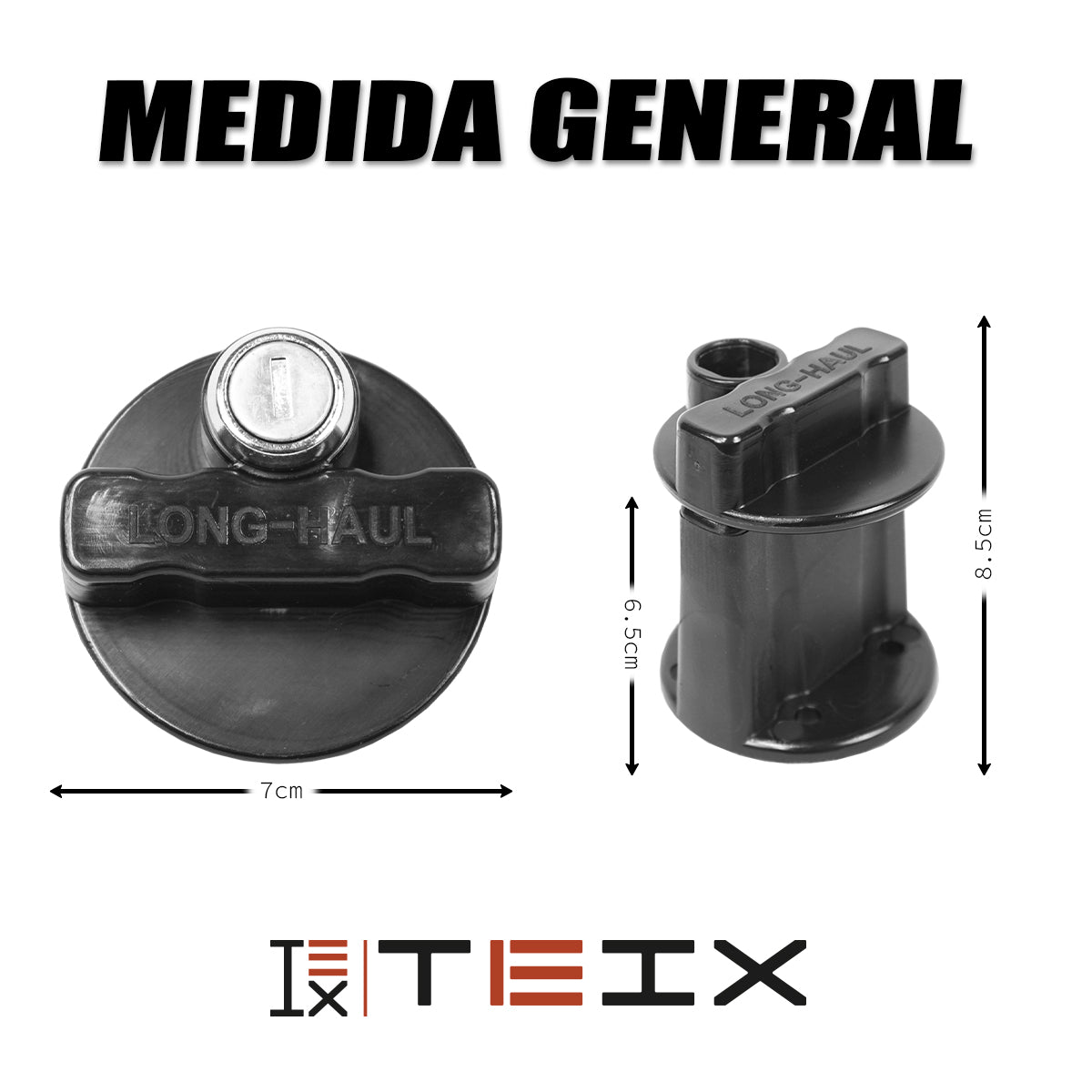 CANDADO PARA TANQUE DE GASOLINA LATERAL 5 LITROS TEIX