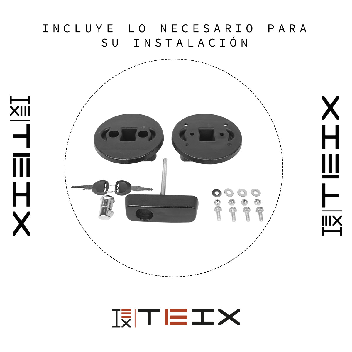 CANDADO PARA TANQUE DE GASOLINA LATERAL 10 LITROS TEIX