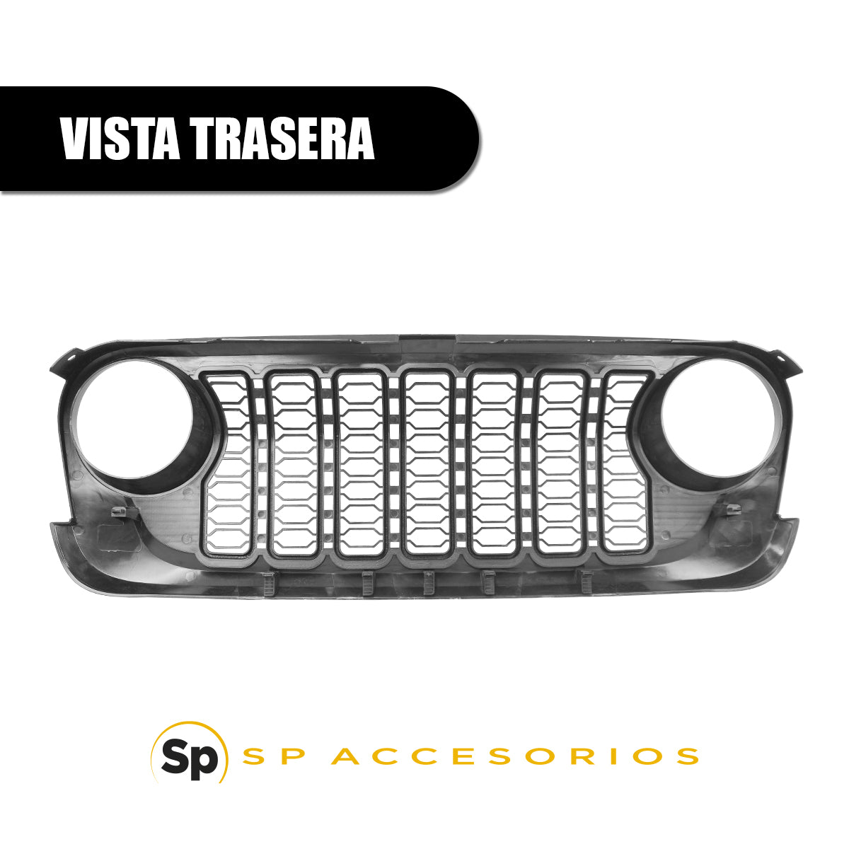 PARRILLA CONVERSIÓN PARA JEEP WRANGLER JK 2007 - 2017 A JEEP WRANGLER JL 2024