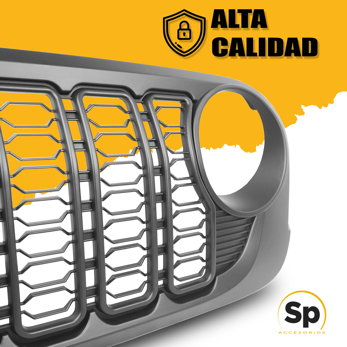 PARRILLA CONVERSIÓN PARA JEEP WRANGLER JK 2007 - 2017 A JEEP WRANGLER JL 2024