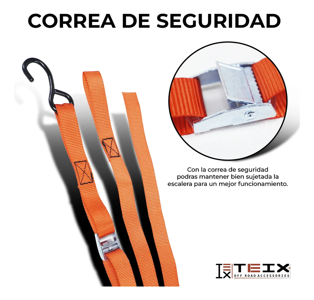 Rampa Aluminio Escalera C/ Soporte Carga Max. 1500lb