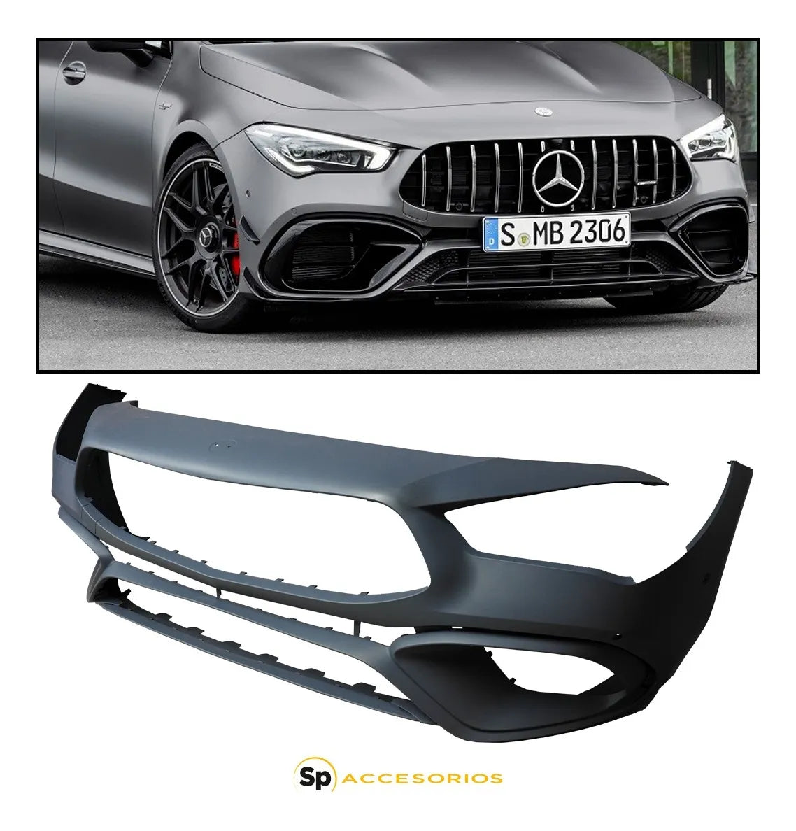 Body Kit Estético De Class Cla - Cla45 Para Amg 2019+