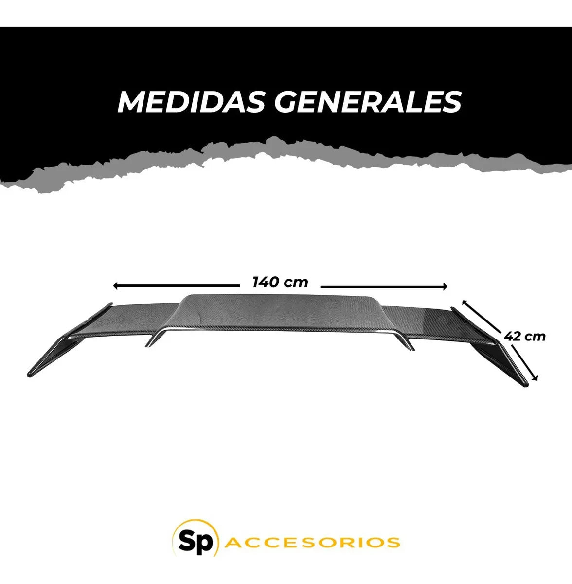 Spoiler Dry Carbon Para Benz Amg G63 Trasero