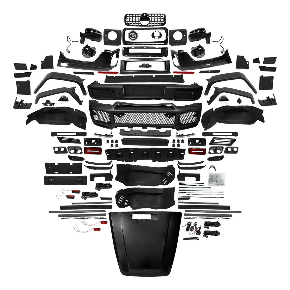 Body Kit Completo Tipo Class G 2004-2018 A G63 Brabus