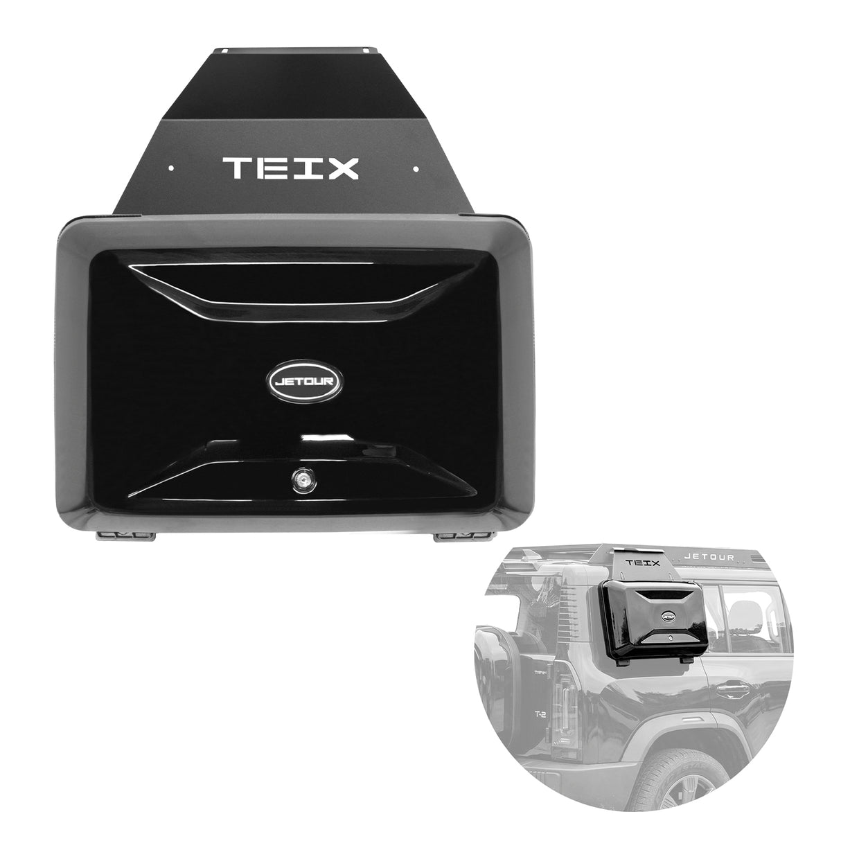 Caja Reforzada Con Kit De Instalación Para Jetour T2 2024+