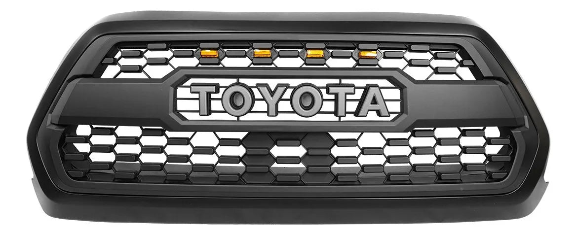 Parrilla Con Led Y Caratula Para Toyota Tacoma 2016-2019
