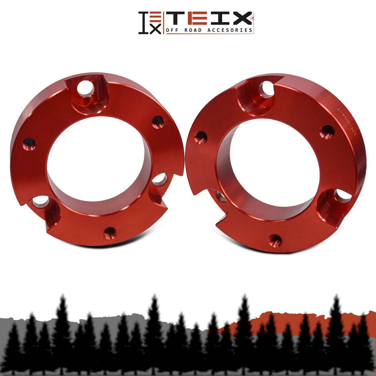 KIT DE ELEVACION TEIX TOYOTA TACOMA 4 RUNNER 2.5" DELANTERO 2005-2019