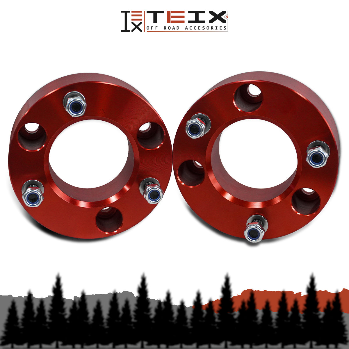 KIT DE ELEVACION TEIX PARA F-150 2004-2019 3 PULG DEALNTERO + 1 PULG TRASERO 4WD