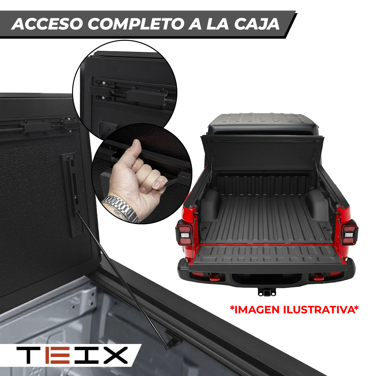 TAPA FLEXI4 FOLD TEIX MAZDA BT50 2024/2025+