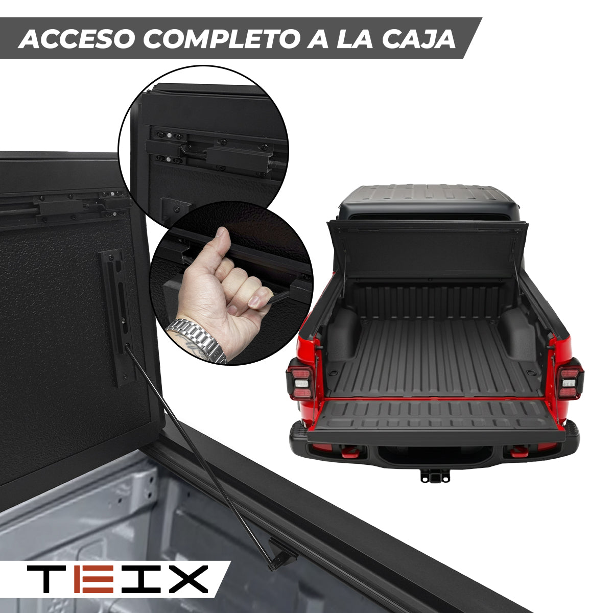 TAPA FLEXI4 FOLD JEEP GLADIATOR 5FT 2019/2024+