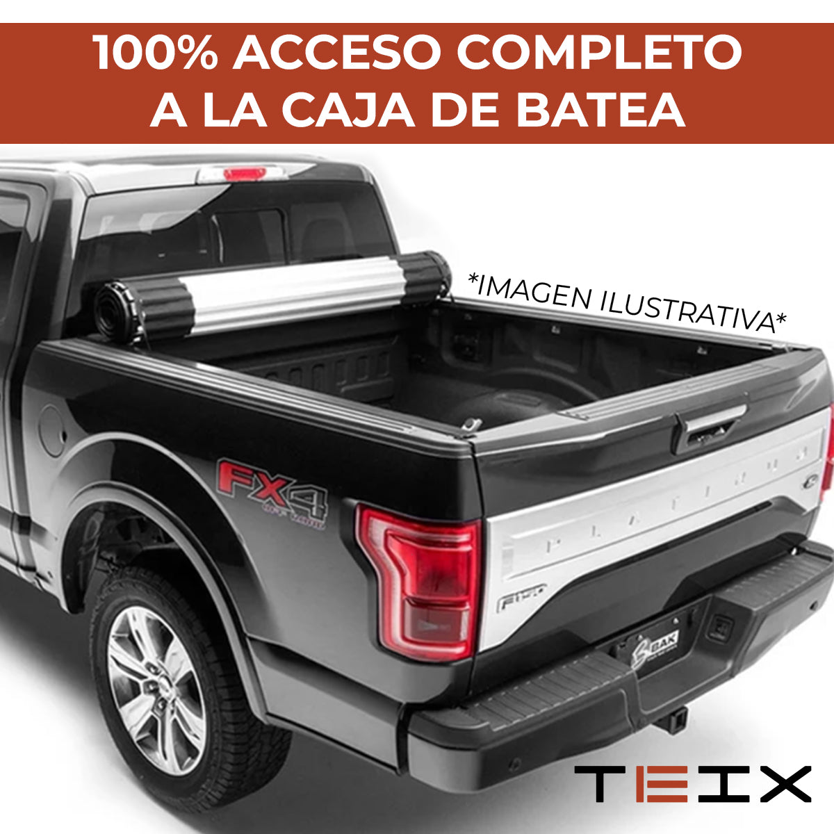 TAPA ENROLLABLE ROLL SHIELD CHEVROLET SILVERADO/ GMC SIERRA 5.5' DOB CAB 2019-2024+