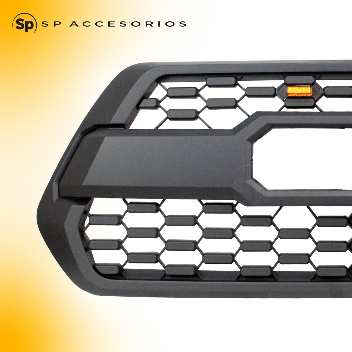 PARRILLA TRD PARA TOYOTA TACOMA 2016-2023 CON LED AMBAR