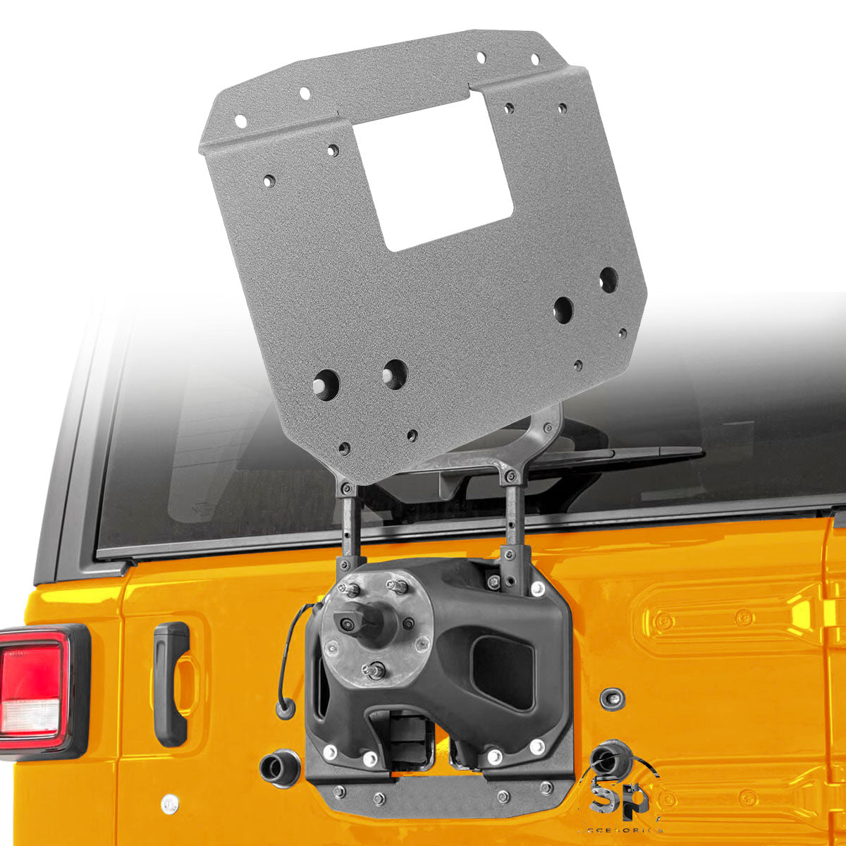 PORTA LLANTAS RELOCALIZADOR PARA JEEP WRANGLER JL 2018 - 2024