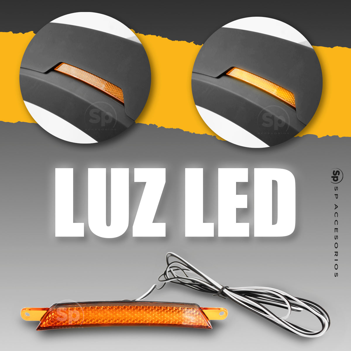CANTONERAS LED ORIGINAL PARA NISSAN NP300 FRONTIER 2016-2020