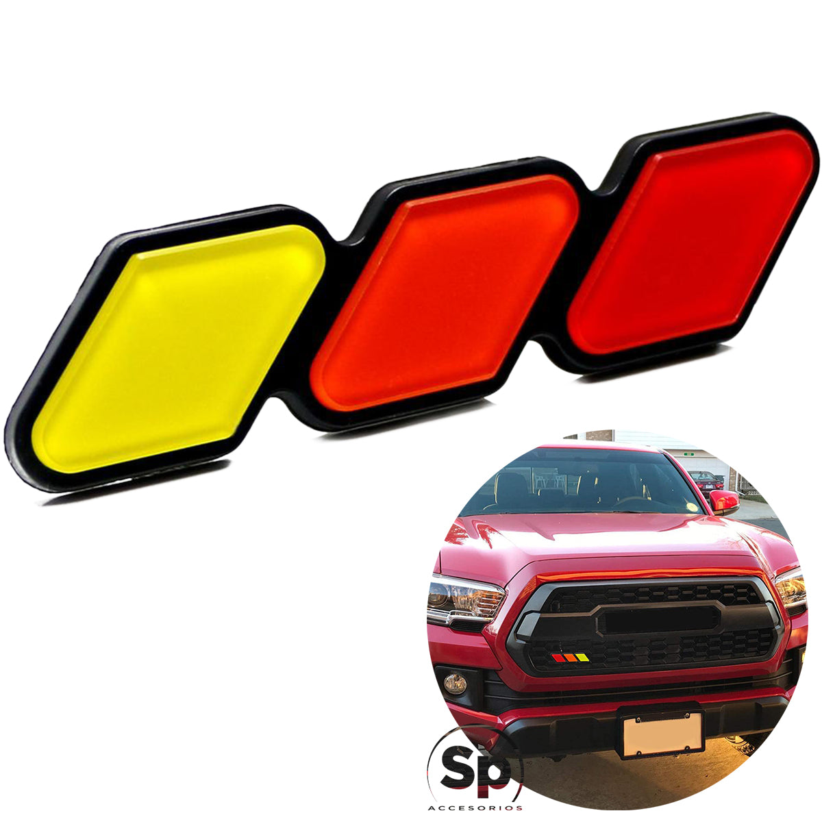 EMBLEMA DE PARRILLA PARA CAMIONETAS TOYOTA