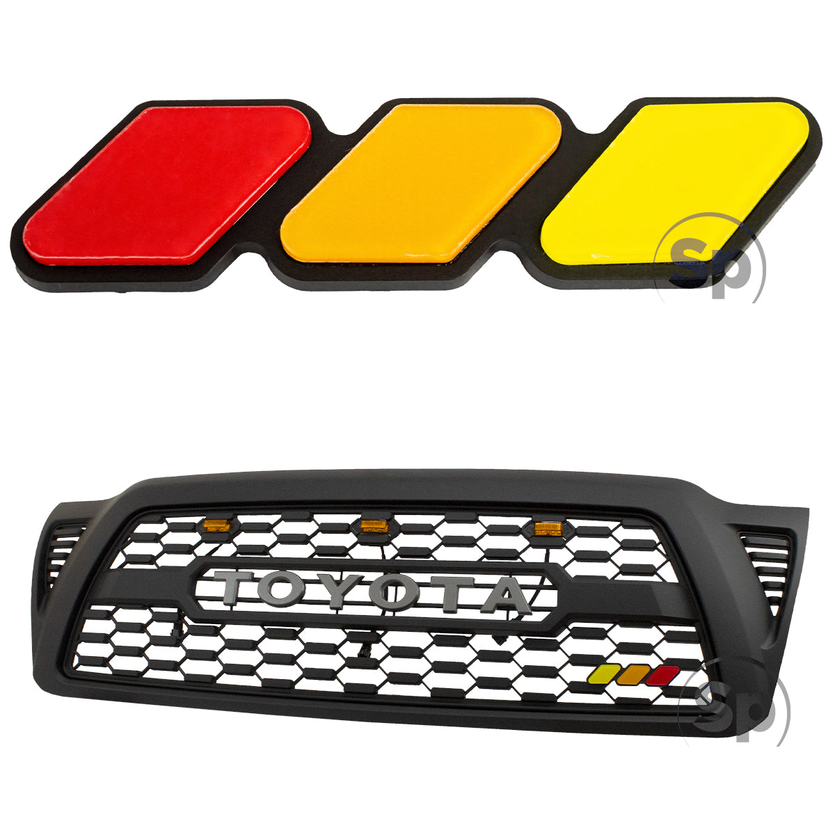 EMBLEMA DE PARRILLA PARA CAMIONETAS TOYOTA