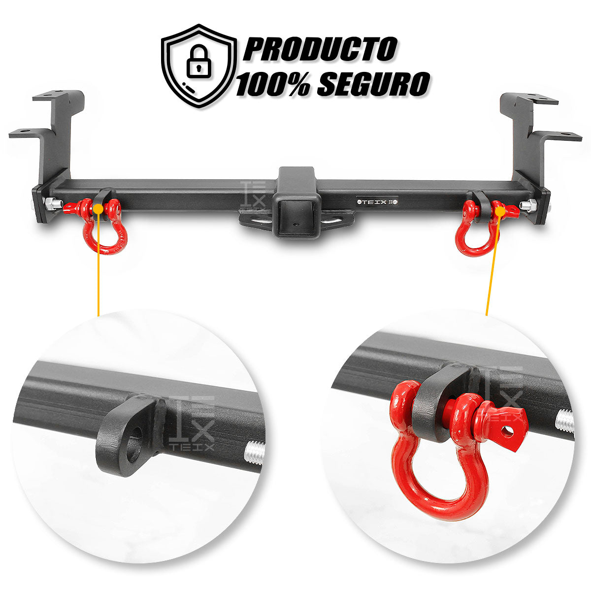 TIRON DE ARRASTRE TEIX PARA SUZUKI JIMNY 2019 - 2024 CON GRILLETES