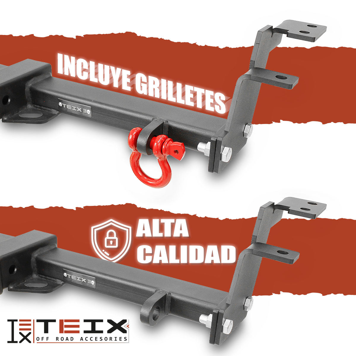 TIRON DE ARRASTRE TEIX PARA SUZUKI JIMNY 2019 - 2024 CON GRILLETES