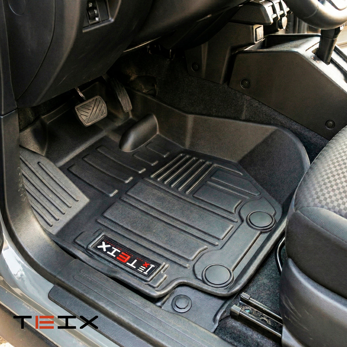 TAPETES DELANTEROS Y TRASEROS ABS USO RUDO TEIX PARA SUZUKI JIMNY 2019 - 2023 AUTOMATICO