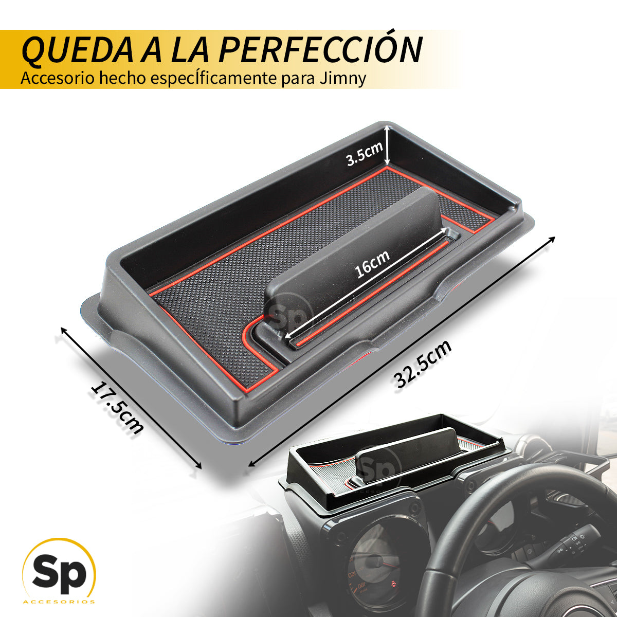 ORGANIZADOR DE TABLERO PARA SUZUKI JIMNY 2021 - 2023