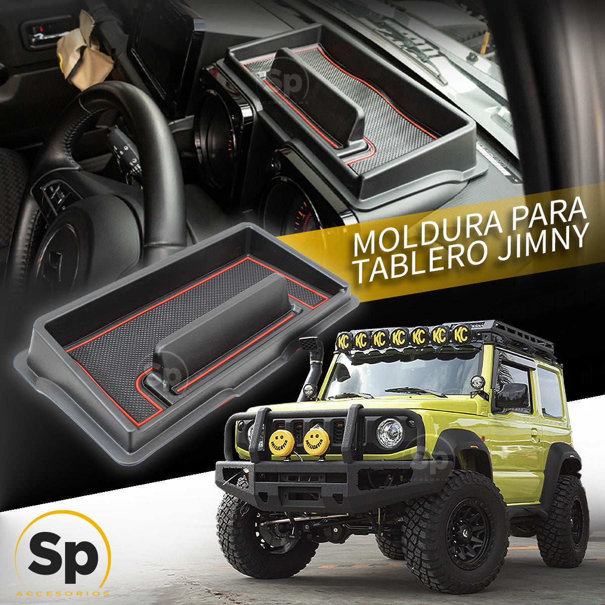 ORGANIZADOR DE TABLERO PARA SUZUKI JIMNY 2021 - 2023
